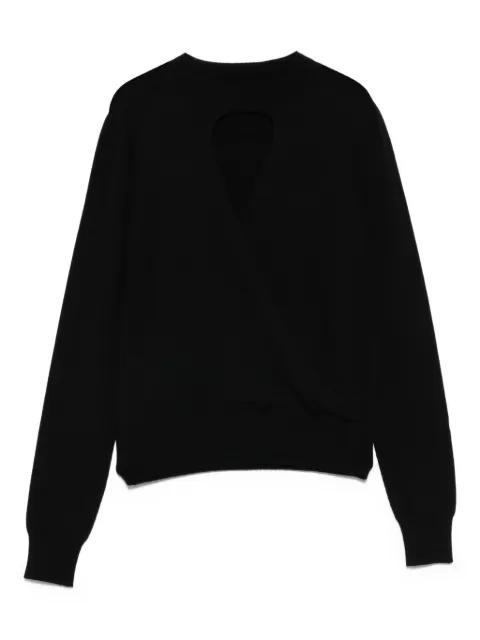 keyhole-neckline sweater by TWINSET