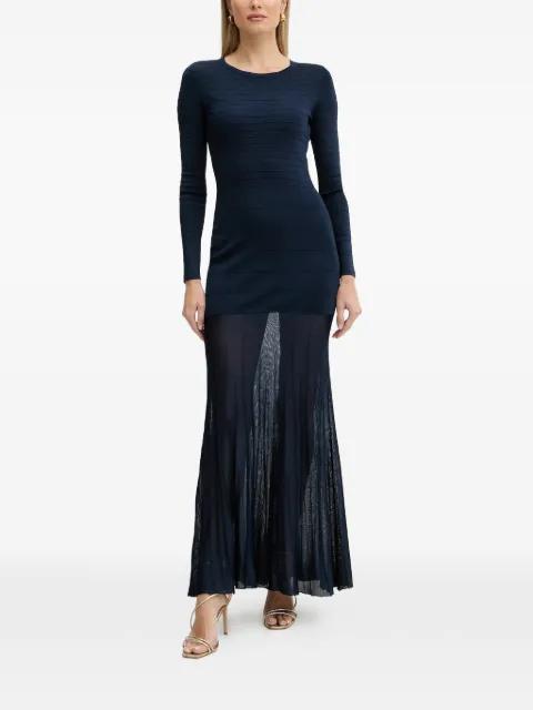 knitted pleated dress by TWINSET