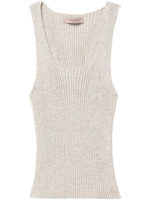 knitted top by TWINSET