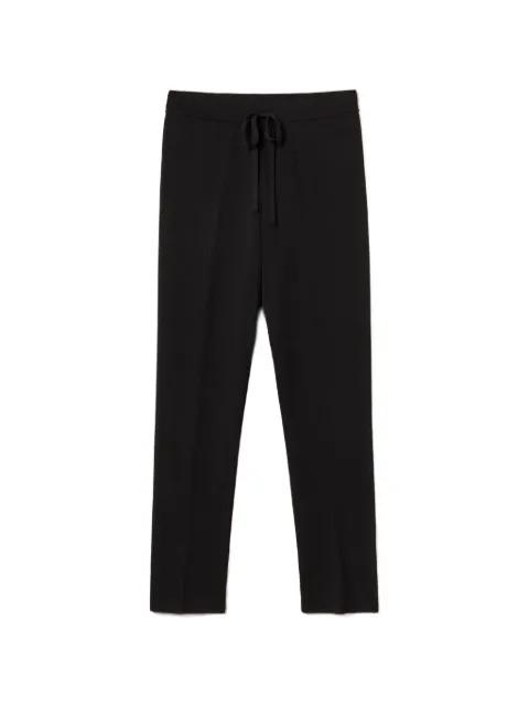 knitted track pants by TWINSET