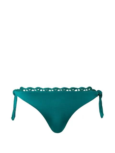knitted-trim bikini bottom by TWINSET