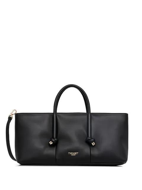 knot handle cross body bag by TWINSET