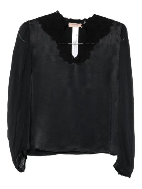 lace-detail blouse by TWINSET