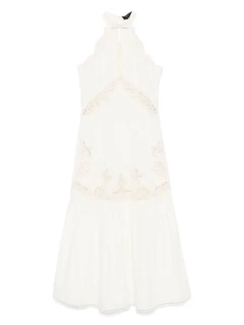 lace-detailed maxi dress by TWINSET