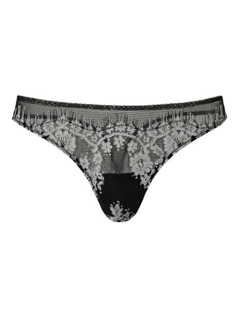 lace-insert G-string thong by TWINSET