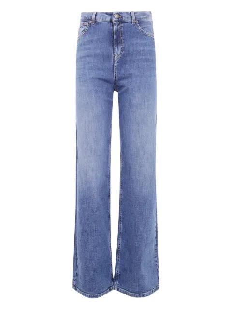 light-wash straight-leg jeans by TWINSET