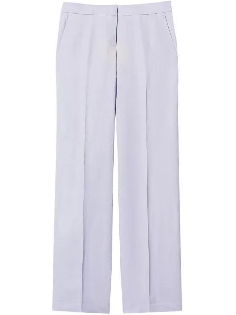 linen-blend trousers by TWINSET