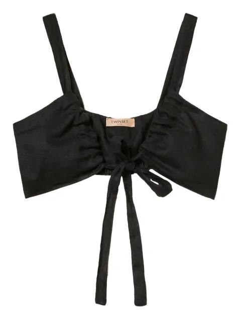 linen top by TWINSET