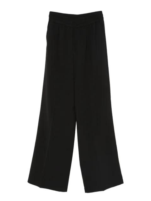 logo-appliqué trousers by TWINSET