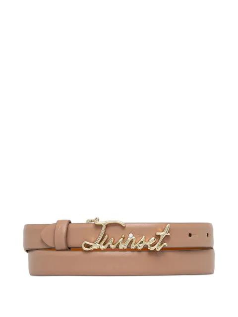 logo-buckle belt by TWINSET