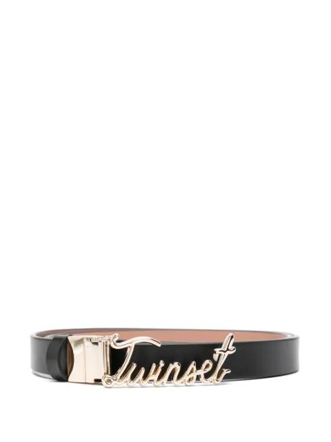 logo-detail belt by TWINSET