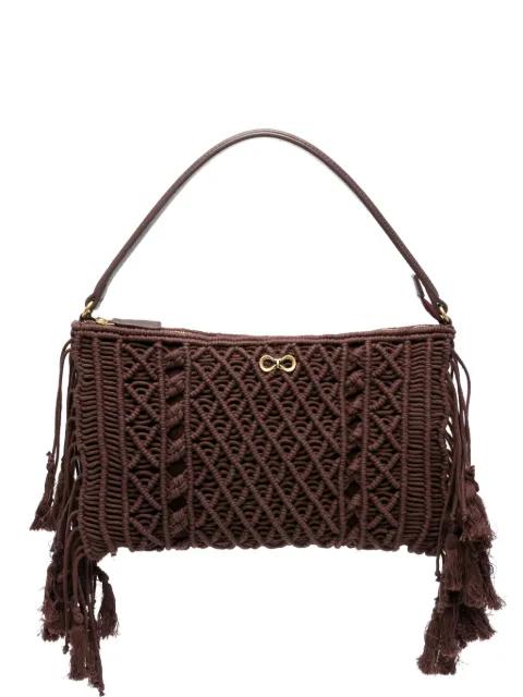 logo-detail shoulder bag by TWINSET