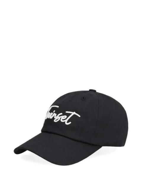 logo-embroidery baseball cap by TWINSET