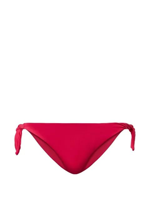 logo-plaque bikini bottoms by TWINSET