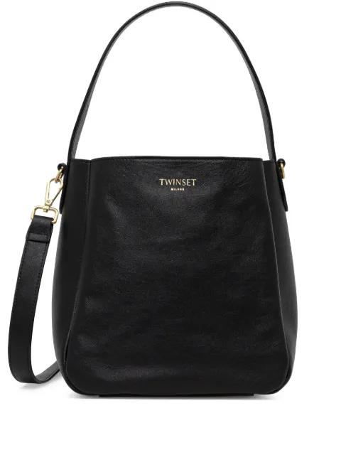 logo-print tote bag by TWINSET