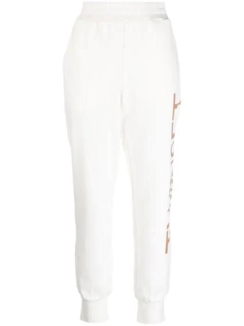 logo-print track pants by TWINSET