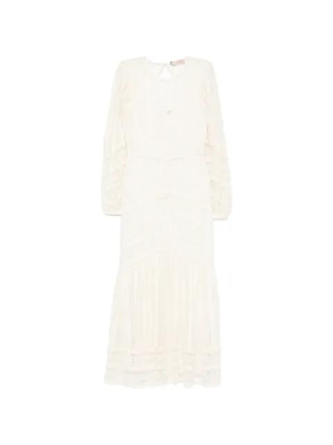 long-sleeve maxi dress by TWINSET