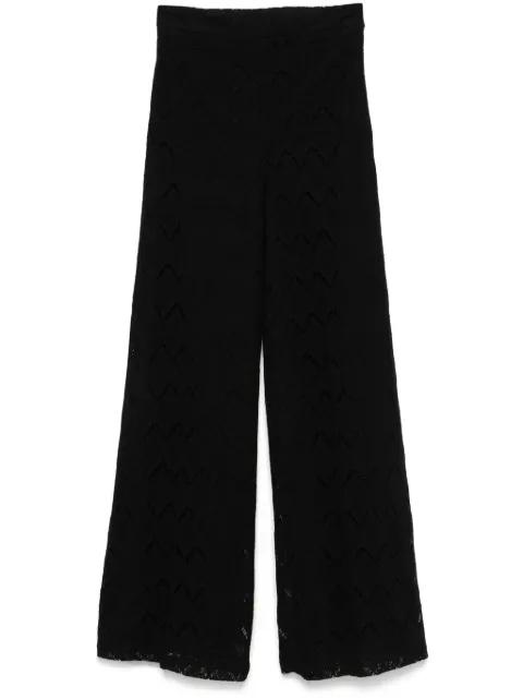 macramé trousers by TWINSET