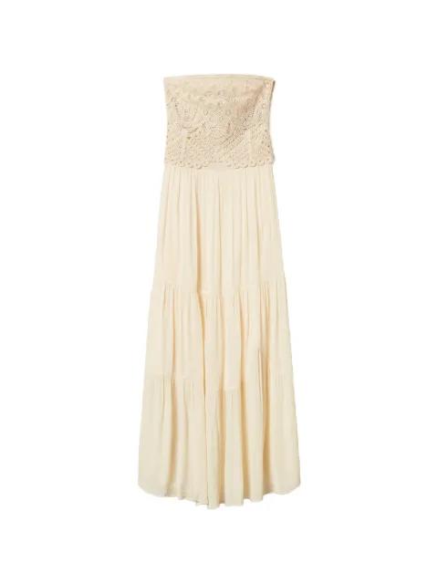 maxi strapless dress by TWINSET