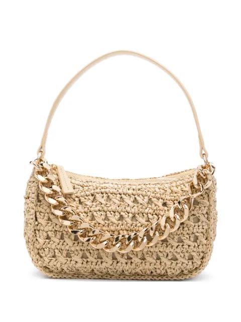 medium Liliane woven chain-link tote bag by TWINSET