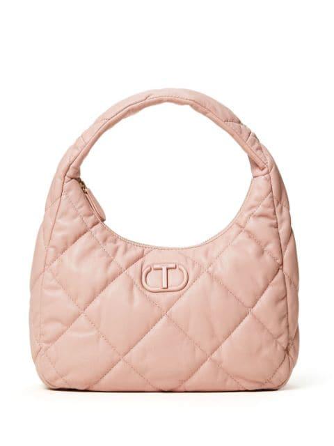 medium quilted shoulder bag by TWINSET
