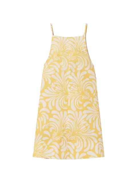 mini botanical-print dress by TWINSET