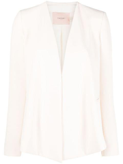 open-front blazer by TWINSET
