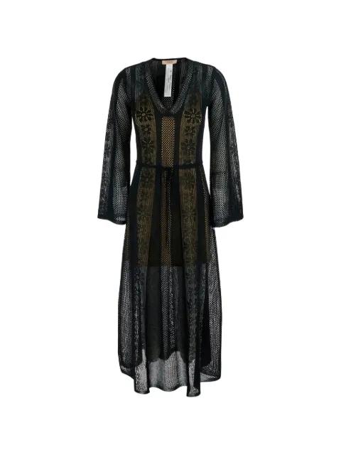 open-knit floral-lace dress by TWINSET