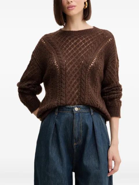 openwork sweater by TWINSET