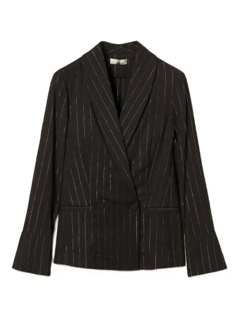 pinstriped blazer by TWINSET