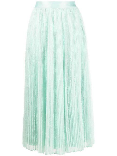 pleated high-waisted skirt by TWINSET