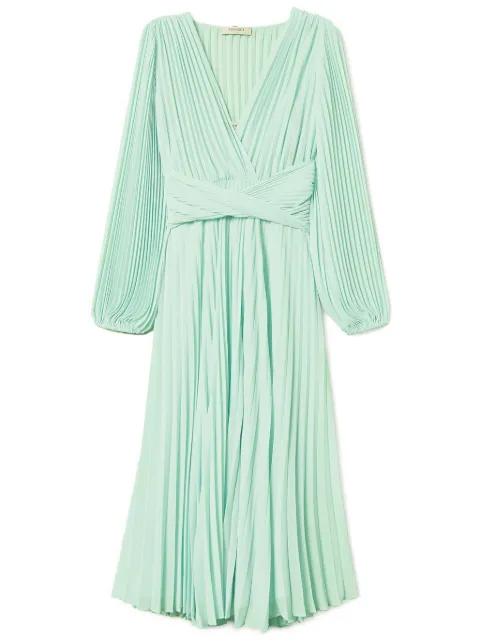pleated maxi dress by TWINSET