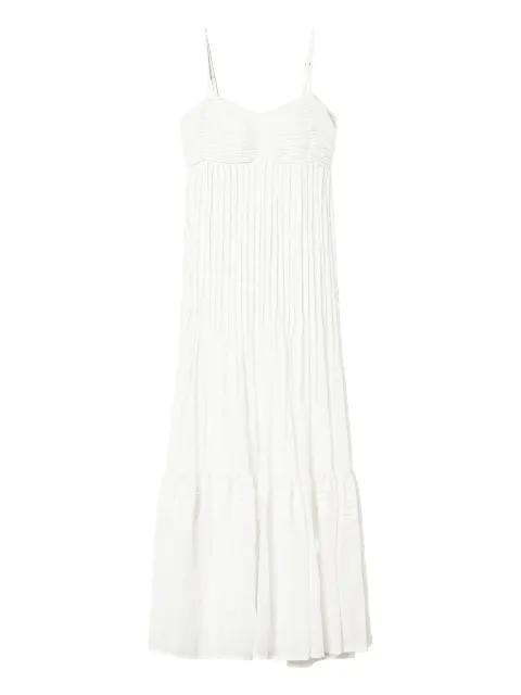 pleated maxi dress by TWINSET