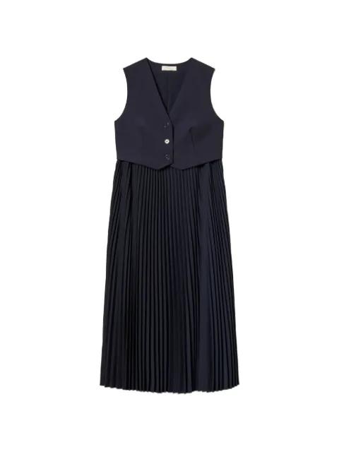pleated midi dress by TWINSET