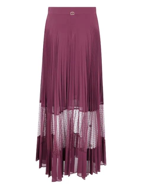pleated midi skirt by TWINSET