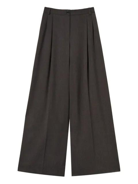 pleated palazzo pants by TWINSET