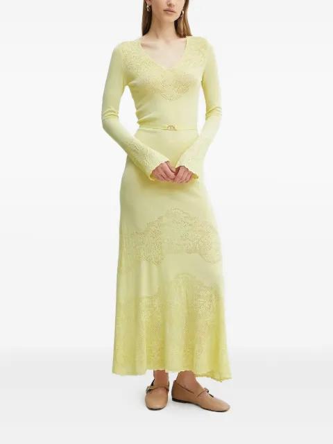 pointelle-knit maxi dress by TWINSET