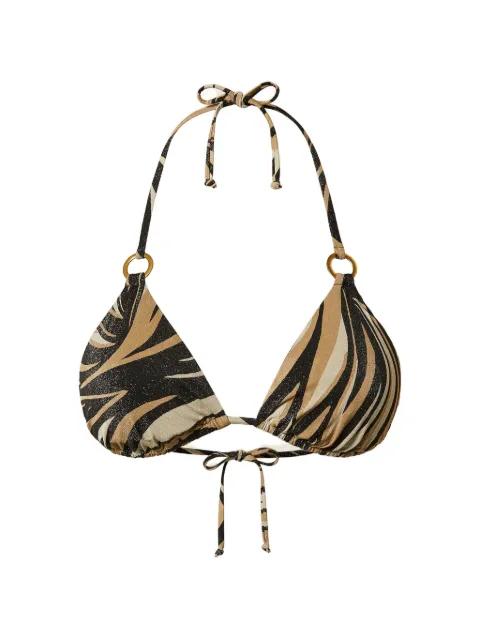 print bikini top by TWINSET