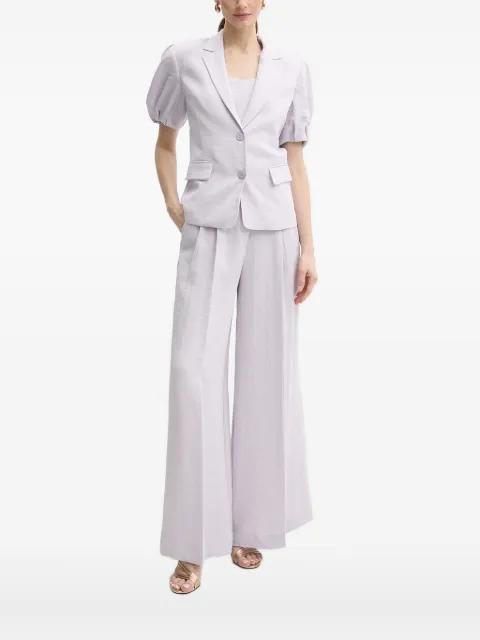 puff-sleeve button top by TWINSET