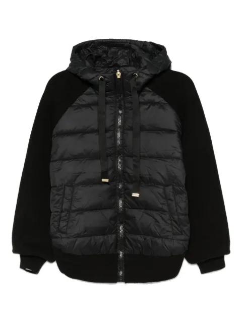 quilted hoodied jacket by TWINSET