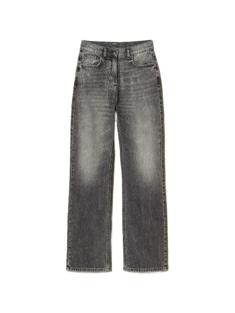 rhinestone five-pocket jeans by TWINSET