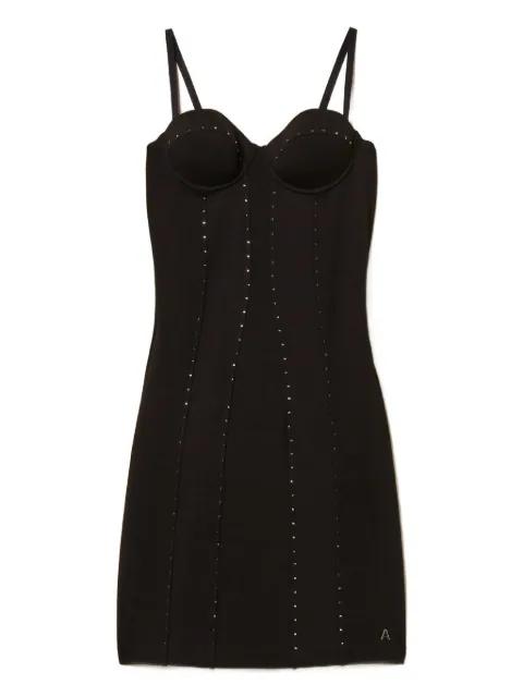 rhinestones-embellishment mini dress by TWINSET