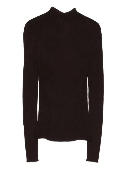 ribbed-knit jumper by TWINSET