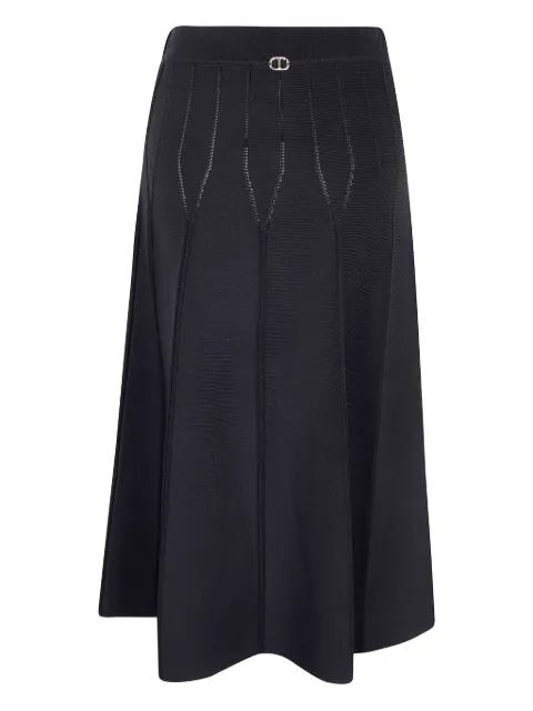 ribbed knit midi skirt by TWINSET