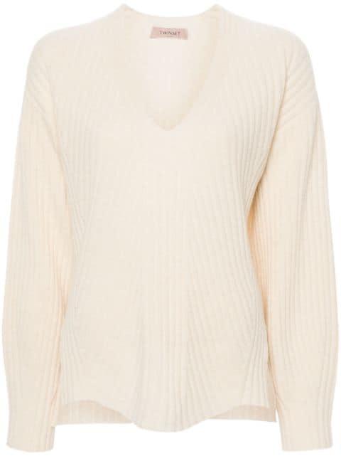 ribbed sweater by TWINSET