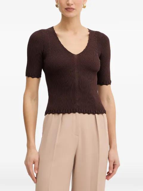 ribbed top by TWINSET