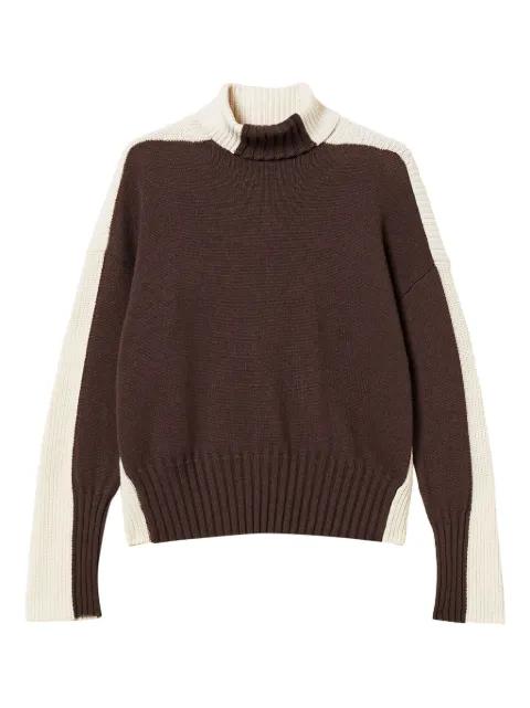roll neck sweater by TWINSET