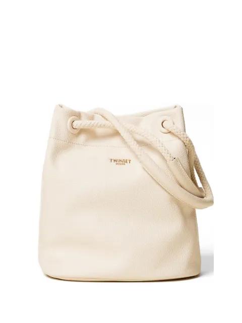 rope-handle bucket bag by TWINSET