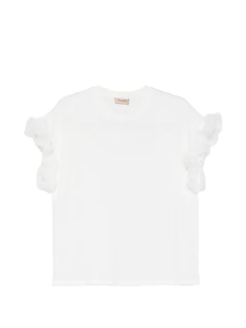 ruffled T-shirt by TWINSET