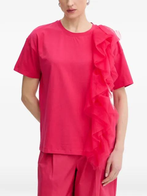 ruffled T-shirt by TWINSET